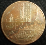 monedas de Europa - Francia -  1987 (Reverso)
