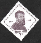 Stamps Hungary -  Michelangelo