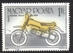 Stamps Hungary -  Motocicletas