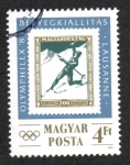 Stamps Hungary -  Exposicion de sellos