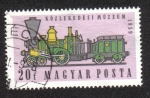 Stamps Hungary -  Museo del Transporte, Budapest