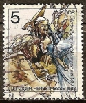 Stamps Germany -  Feria de Otoño Leipzig 1978 (DDR).