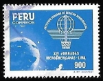 Stamps : America : Peru :  Perú-cambio
