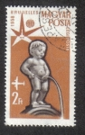 Stamps Hungary -  Airpost . Exposición Internacional en Bruselas