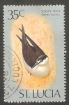 Stamps Saint Lucia -  396 - Sterna fuscata