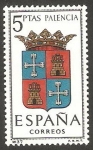 Stamps Spain -  1631 - Escudo de la capital de provincia de Palencia
