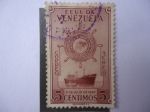 Stamps Venezuela -  Flota Mercante Gran Colombiana-5 de Juluio 1947