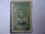 Stamps Venezuela -  Flota Mercante Gran Colombiana-5 de Juluio 1947