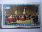 Stamps Venezuela -  Sesquicentenario de la Declaración de Independencia 5 de Julio 1811-1961.