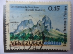 Sellos de America - Venezuela -  Los Morros de San Juan - Estado Guárico