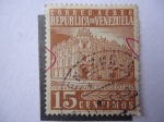 Stamps Venezuela -  Oficina Principal de Correos Caracas.