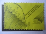 Stamps Venezuela -  1976 Primer Aniversario  de la Nacionalizción de la Explotación del Hierro. 