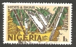 Sellos del Mundo : Africa : Nigeria :  281 - Industria de la piel