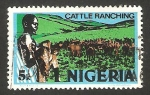 Stamps Nigeria -  284 - Cuidando el ganado