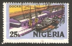 Sellos del Mundo : Africa : Nigeria : 292 - Barco en dique