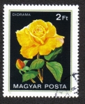 Stamps Hungary -  Rosas