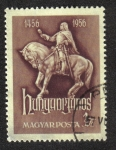 Stamps Hungary -  János Hunyadi