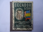 Stamps Ecuador -  Visita del Vicepresidente de loa E.E.U.U.Excmo Señor Richard Nixon.