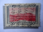 Stamps : America : Ecuador :  Los Iliniza.