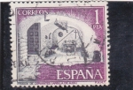 Stamps Spain -  prision de Cervantes (21)