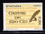Stamps Spain -  Efemérides  Cantar de mío Cid