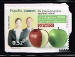 Stamps Spain -  Día internacional de la igualdad salarial