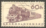 Sellos de Europa - Checoslovaquia -  1469 - Locomotora