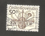 Stamps Czechoslovakia -  2586 - Año de la música checa