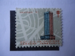 Stamps Venezuela -  navidad 67-Sociedad Antituberculosis - Edificio de Oficinas-Caracas Venezuela.