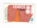 Sellos de Europa - Portugal -  Censos