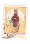 Sellos de Europa - Portugal -  Centenario de la red telefónica pública