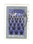 Stamps Portugal -  Cuarto centenario de los mártires de Brasil