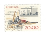 Stamps Portugal -  Evolución industrial. Astillero moderno