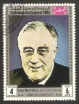 Stamps Yemen -   Franklin D. Roosevelt