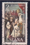 Stamps Spain -  VI centenario de la Orden de San Jerónimo (21)