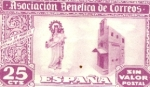 Stamps Spain -  MUT. POSTAL