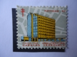 Stamps Venezuela -  Navidad 67 - Sociedad Antituberculosis - Facultadad Arquitectura, Caracas Venezuela.