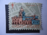 Stamps Venezuela -  Navidad 67 - Sociedad Antituberculosis - Iglesia San Juan, Caracas Venezuela.