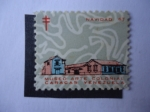 Stamps Venezuela -  Navidad 67 - Sociedad Antituberculosis - Museo Arte Colonial, Caracas venezuela.