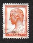 Stamps Greece -  Arte griego antiguo