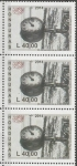 Stamps Honduras -  CONVENCIÒN  SOBRE  LOS  DERECHOS  DEL  NIÑO.  CON  VOZ  Y  VOTO.  RELOJ  COLOCADO  EN  EL  EDIFICIO 
