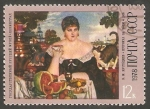 Stamps Russia -  4461 - Pintura de B. M . Koustodiev
