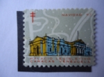 Stamps Venezuela -  Navidad 67 - Sociedad Antituberculosis - Palacio Legislativo, Caracas Venezuela.