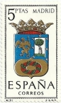 Stamps Spain -  ESCUDOS DE CAPITAL DE PROVINCIA. GRUPO III. Nº 31 MADRID. EDIFIL 1557