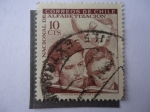 Stamps Chile -  Campaña Nacional de Alfabetizaciñon.