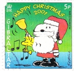 Sellos de Europa - Gibraltar -  Happy Christmas