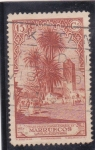 Stamps Morocco -  palmeral