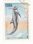 Sellos de America - Cuba -  cetáceo