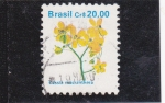 Stamps Brazil -  flores