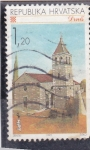 Sellos de Europa - Croacia -  iglesia de Drnis
